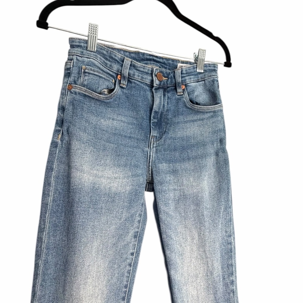 Blank NYC The Hoyt Flare Split Hem High Waist Jeans Sz 25 - Picture 9 of 13